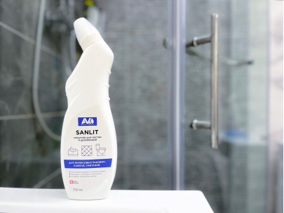 "САНЛИТ": Быстрое и эффективное решение для безупречной чистоты в ванной комнате